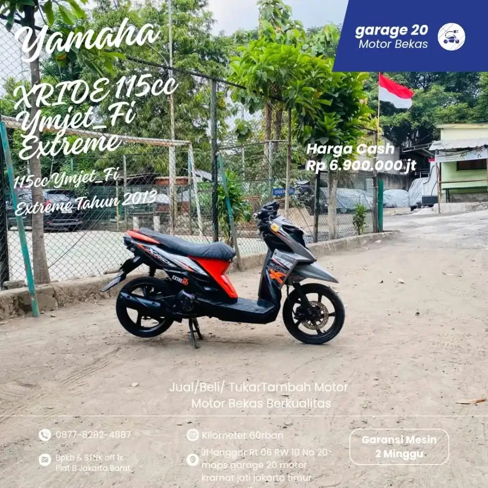 Yamaha X-Ride 115cc Ymjet_Fi Tahun 2014