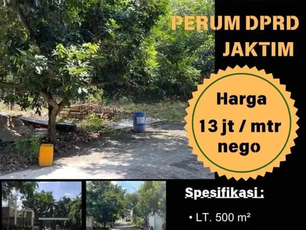 Dijual kavling komplek DKI Jakarta timur