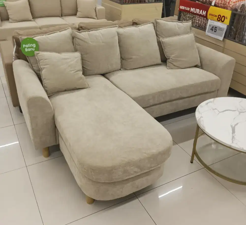 JUAL MURAH SOFA L MINIMALIS MEWAH