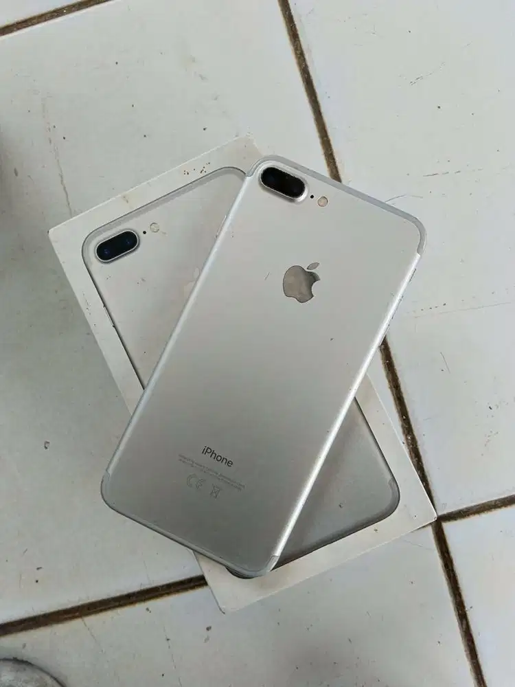 iPhone 7 plus 128GB iBox fullset - Bahan minus pemakaian
