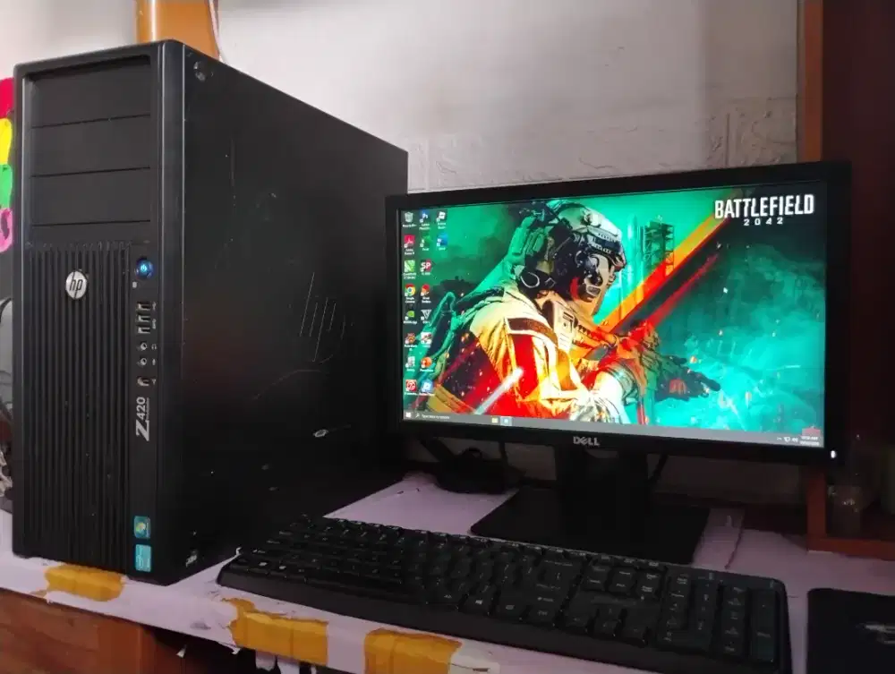 Pc gaming dan editing / intel xeon E5..ram 16gb..vga nvidia..Led 20in