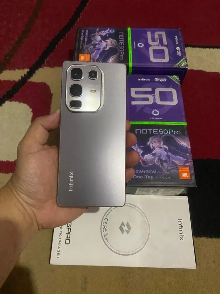 BISMILLAH INFINIX NOTE 50 PRO RAM 8/256 FULSET