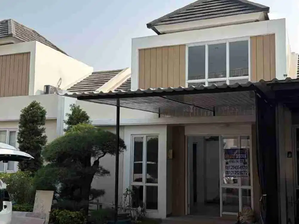 Sewa Rumah 1 lantai siap huni di Paramount Petals Tangerang