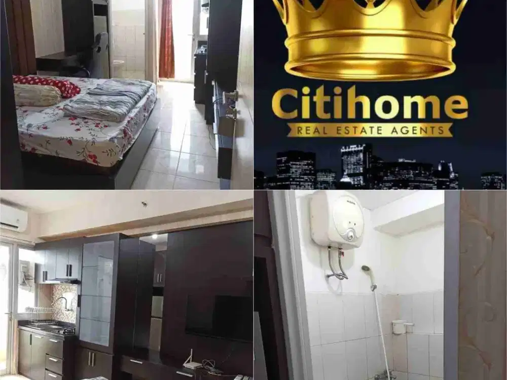 sewa harian Studio furnish apartemen educity by Citihome