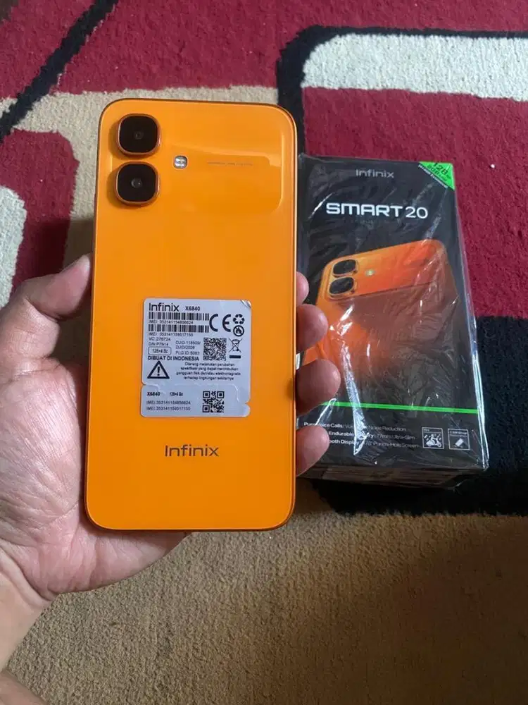 BISMILLAH INFINIX SMART 20 RAM 4/128 FULSET MULUS