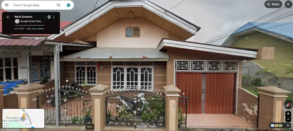 DISEWAKAN RUMAH 3KT 2KT AREA KOTA SOLOK