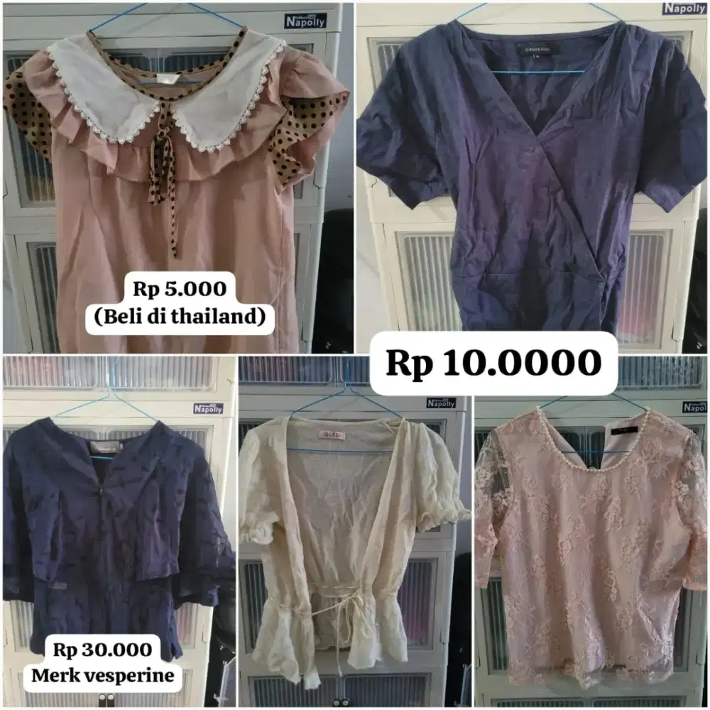 Baju preloved 5ribuan murah masih bagus like new