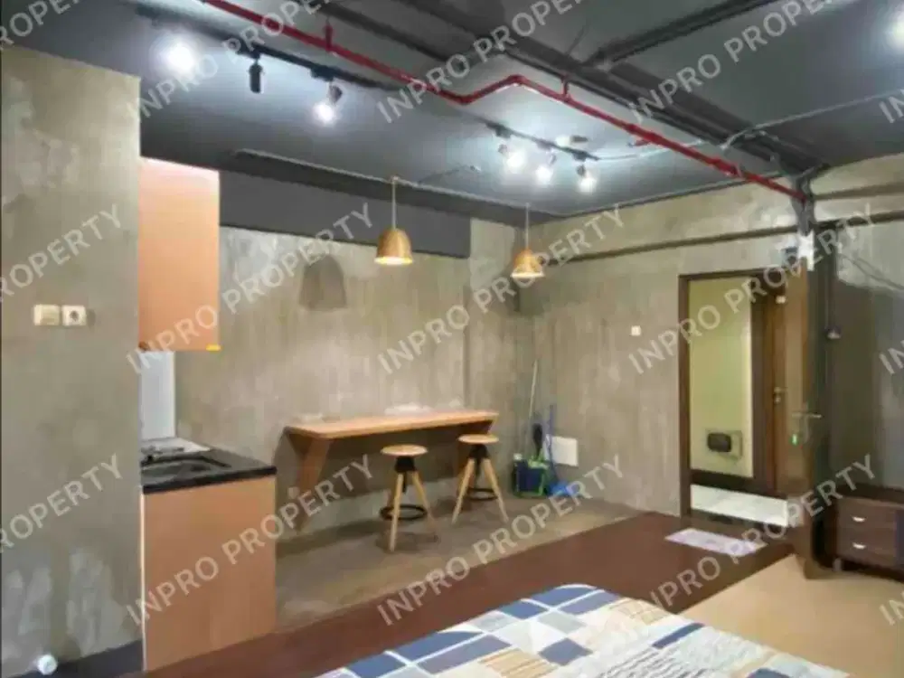 Dijual Apartment 36m Gateway cicadas ahmad yani | Modern industrial premium - SHM - Fully Furnished