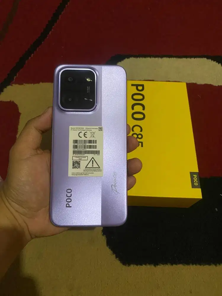 BISMILLAH POCO C85 RAM 6/128 FULSET MULUS