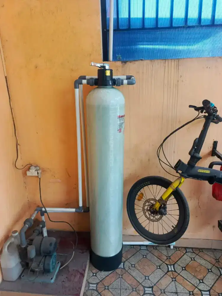Sepaket filter air dengan 2 media