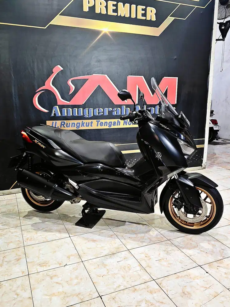 Yamaha XMAX 250cc abs black matte keren th 2022. Anugerah motor