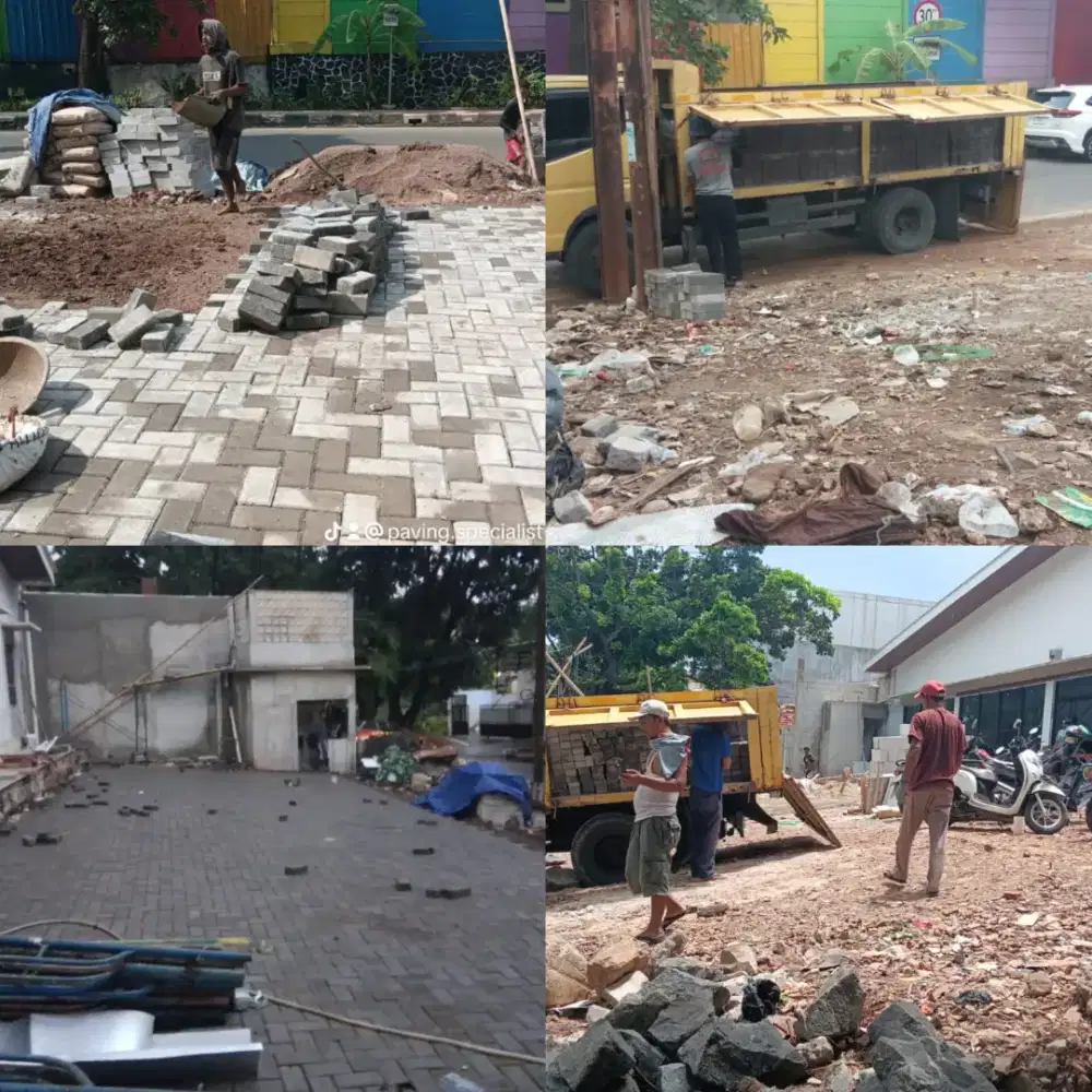 Tersedia pavingblock / conblockpaving / peping blok / konblok.