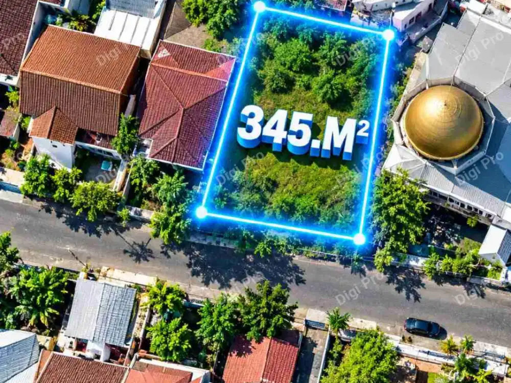 Dijual Tanah Komp IDI Panakkukang Mas. SHM Dekat Mesjid.