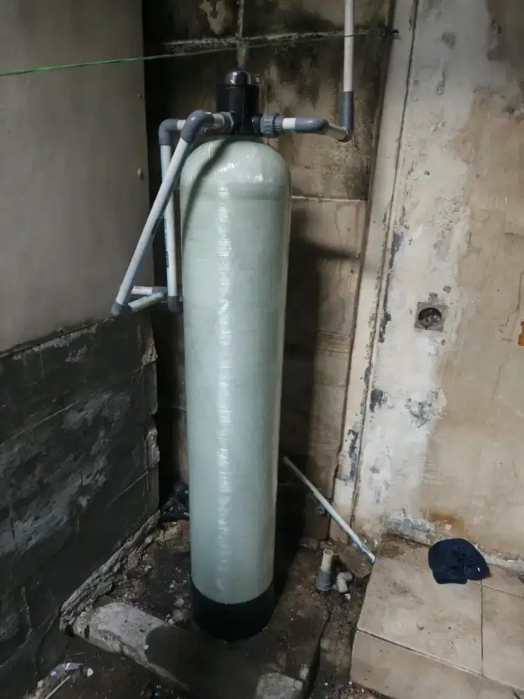 Sepaket filter air dengan 2 media