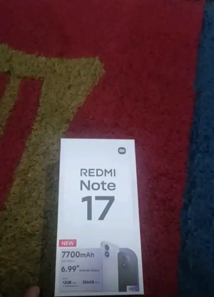REDMI NOTE 17 4G RAM 6GB ROM 256GB