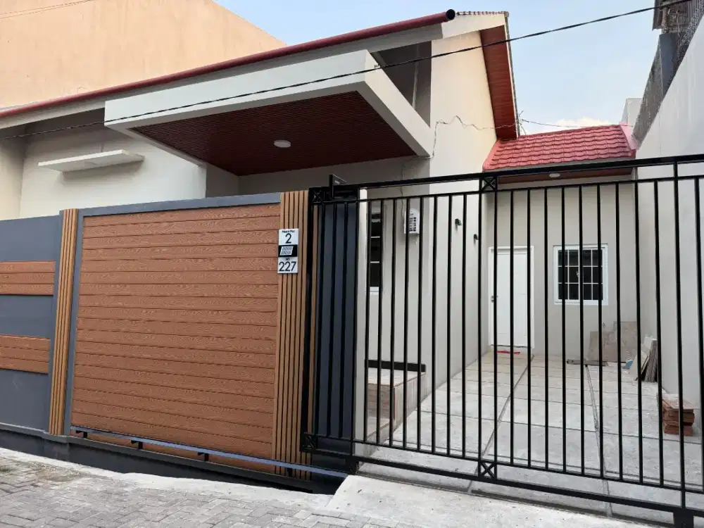 Rumah baru tengah kota di perumahan tanah mas