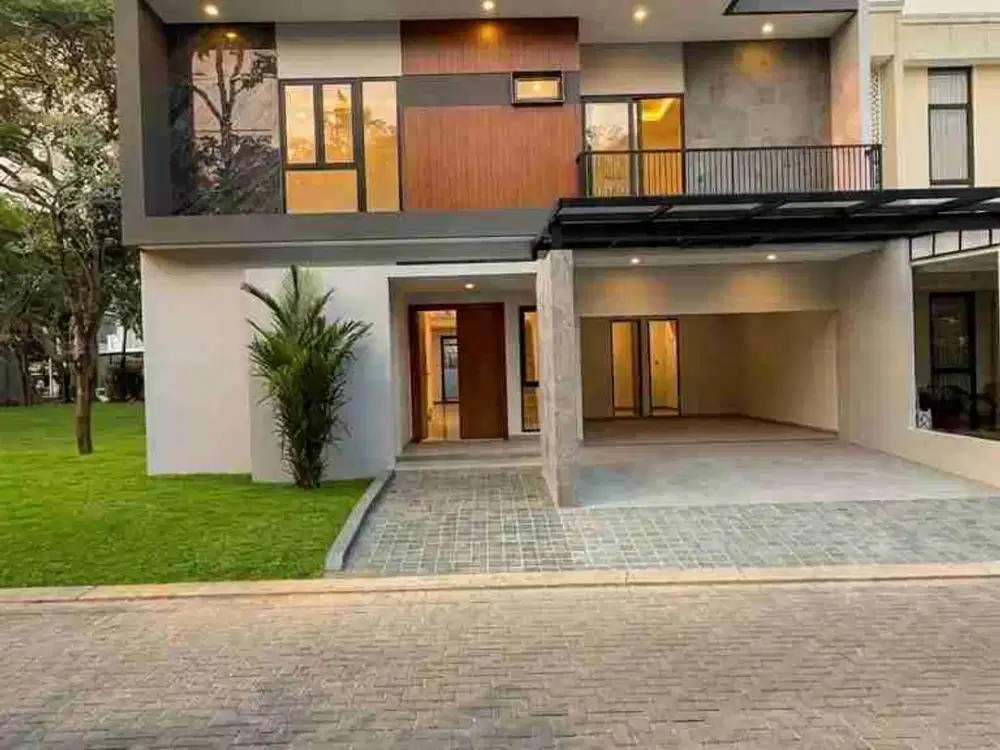 Dijual Rumah Brand New Hoek Taman Foresta Cluster Giardina BSD