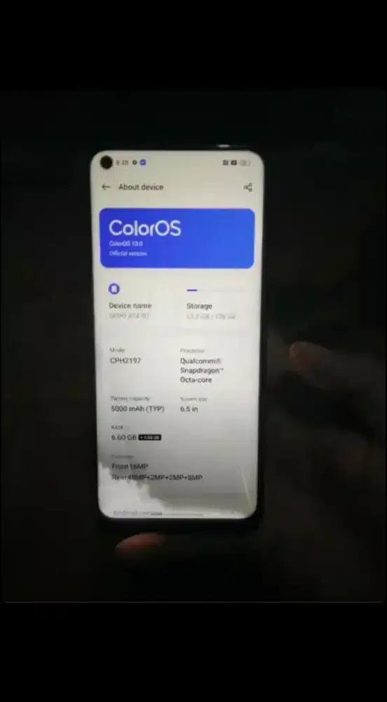 Lcd KW Oppo A74 5G