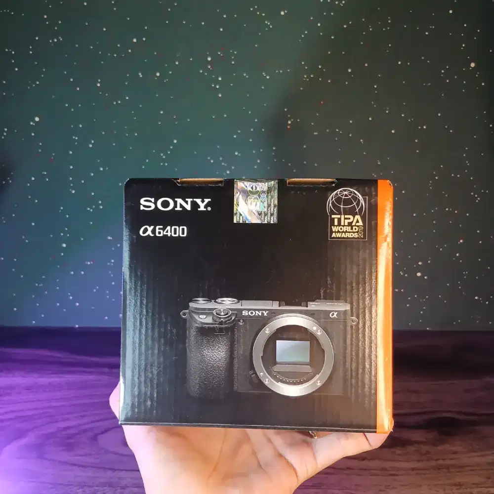 SONY A6400 BLACK NOIR FULLSETBOX NEW BNIB
