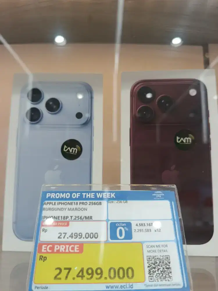IPHONE 18 PRO 256 READY DI ELECTRONIC CITY!!!