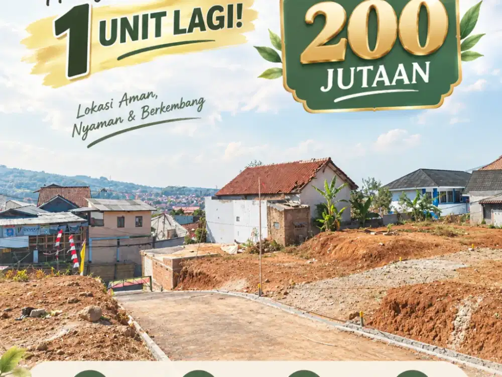 Tanah Kavling Ujungberung stok terbatas