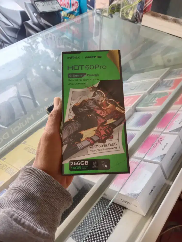 [ Fast respon WA ] Infinix Hot 60 Pro 8+8/256 Garansi resmi 1thn
