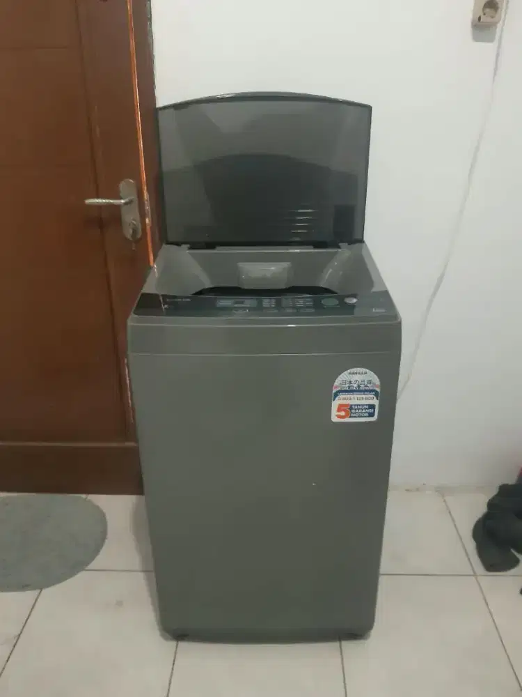 Jual mesin cuci 1 tabung merek Sanken kapasitas 7,5kg