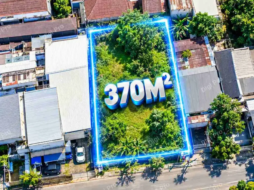 Dijual Tanah Siap Bangun Tengah Kota Tembok Keliling SHM Bebas Sengketa