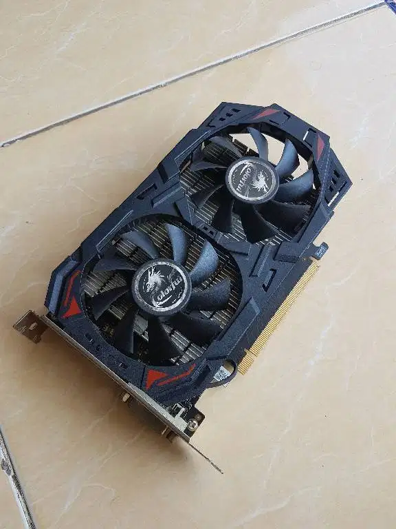 VGA Nvidia GTX 1050Ti 4gb 128bit GDDR5 DX12 Colorful Smart Shark