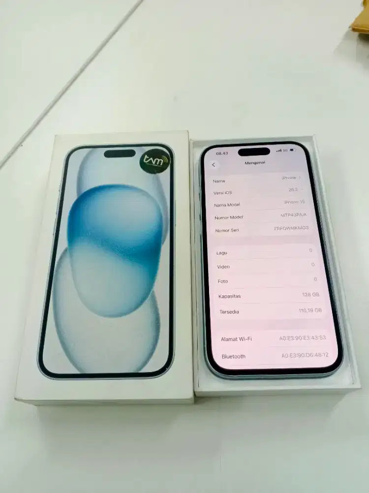 Iphone 15 ibox baru 2minggu