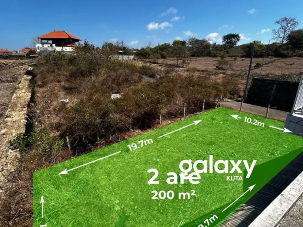 DIJUAL TANAH VIEW LAUT DAN GWK DI PALAPA BADUNG