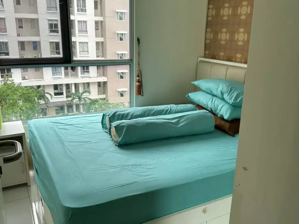 Apartemen Eastcoast Residence Full Furnished Tower Amethys , Lantai 5, View Pool , Hadap Selatan