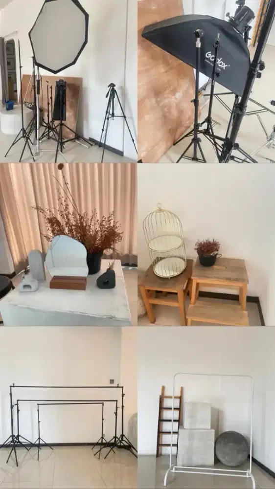 Perlengkapam studio photo