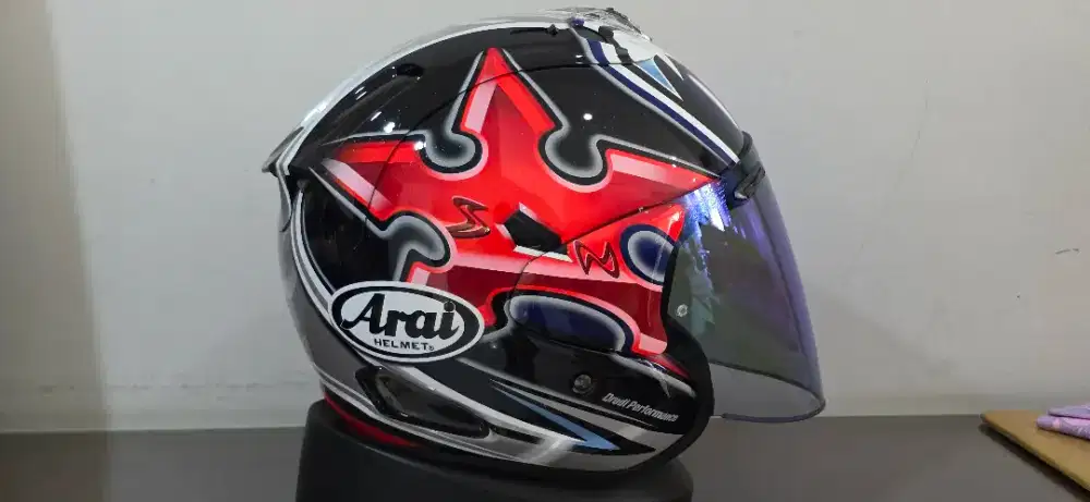 Helm Arai VZ Ram Nakano Shuriken Silver
