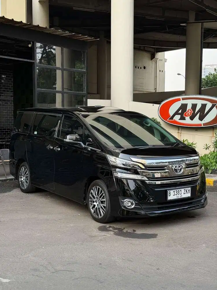 Toyota Vellfire 2017 Bensin