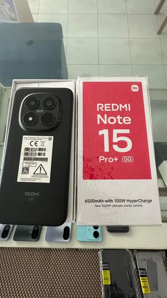 Xiaomi redmi note 15 pro plus 5G 8:256gb bekas