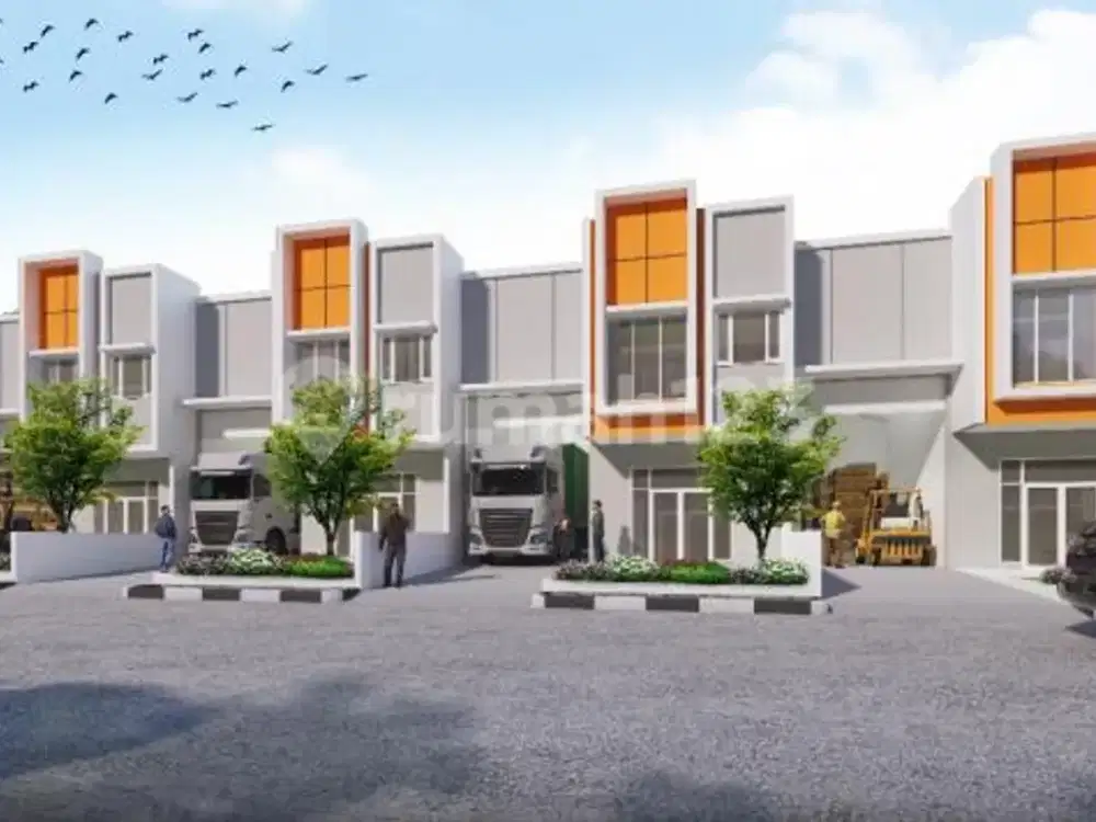 For Sale Warehouse In Surya Grand Cisoka, Rp 1.3 Billion, Strategic Location.