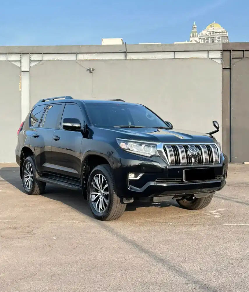 Toyota Prado TXL 2.7 AT NIK 2018 Black KM 56rb Perfect Condition.