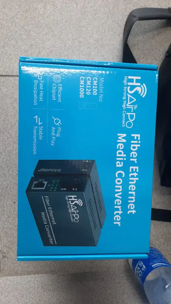 Fober ethernet media conferter
