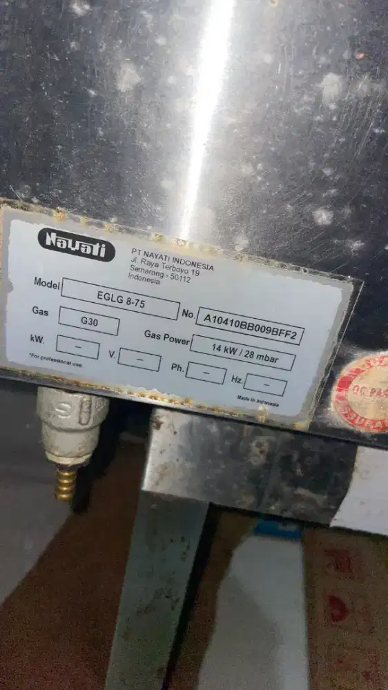 Jual Mesin Grill Nayati