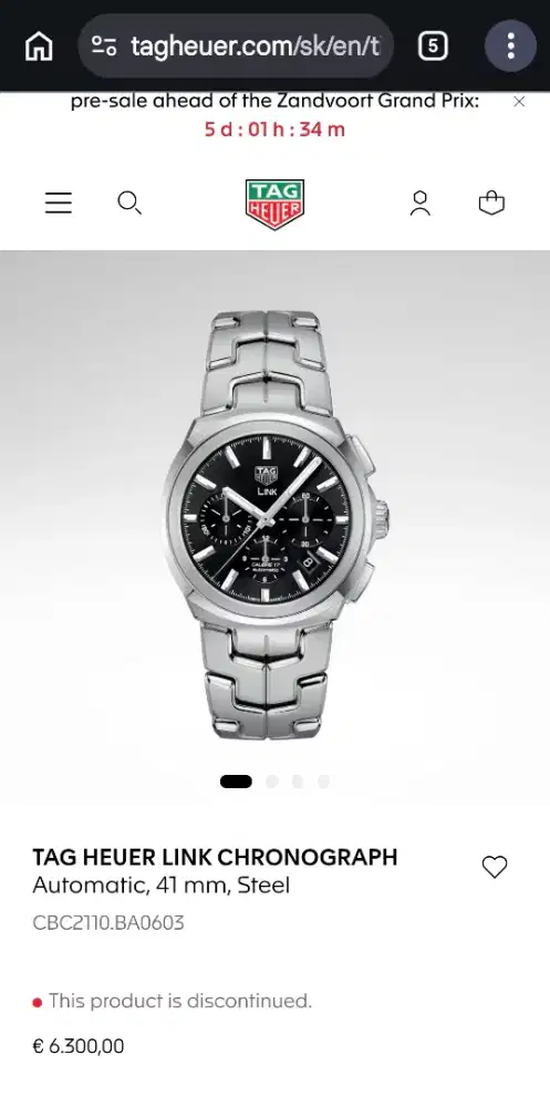TAG HEUER LINK NOV 2021 ISTIMEWA