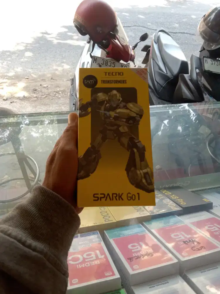[ Fast respon WA ] Tecno Spark GO1 4+4/128 Garansi resmi 1thn