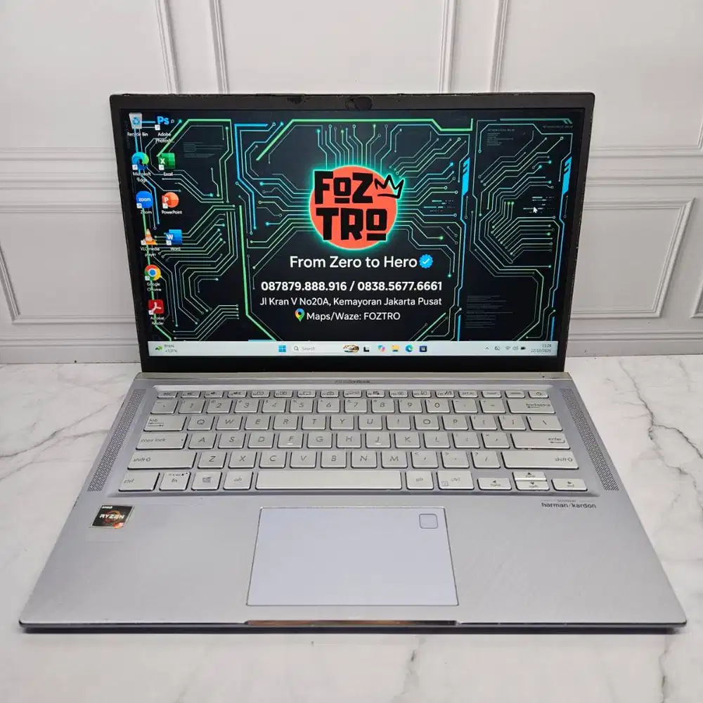 Laptop Asus Zenbook UM431DA Ryzen 5 3500U 8/512GB Siap Pakai Siap COD
