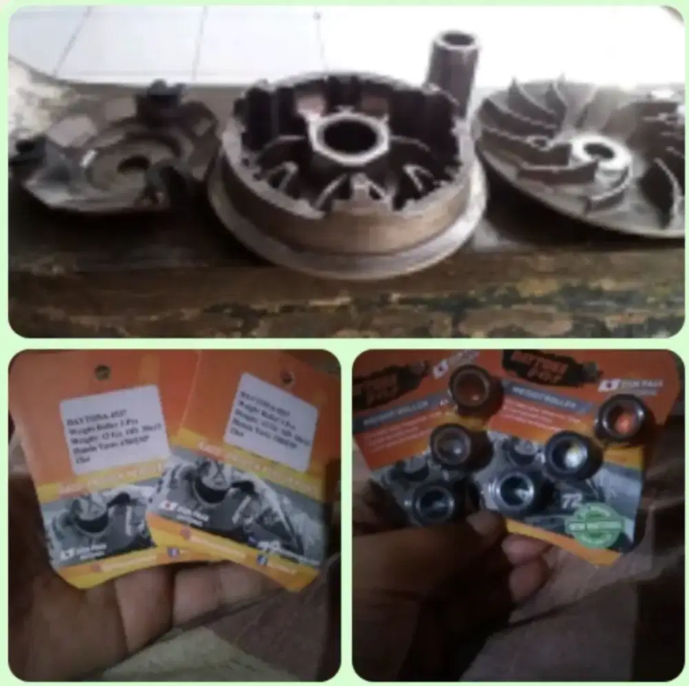 Rumah roller dan roller daytona PCX, adv, vario