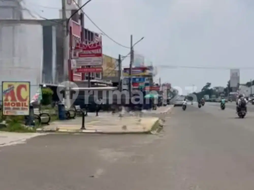 Kavling dan Bangunan di Ciater Barat BSD Lokasi Hadap Jalan