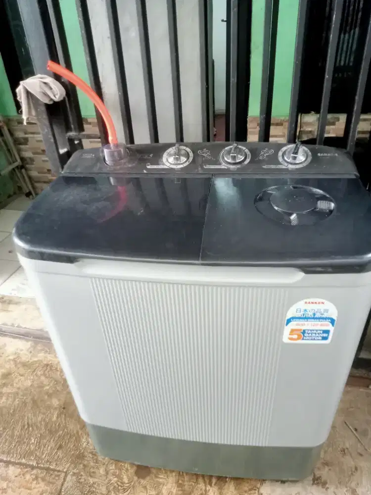 Jual mesin cuci 2 tabung normal semua