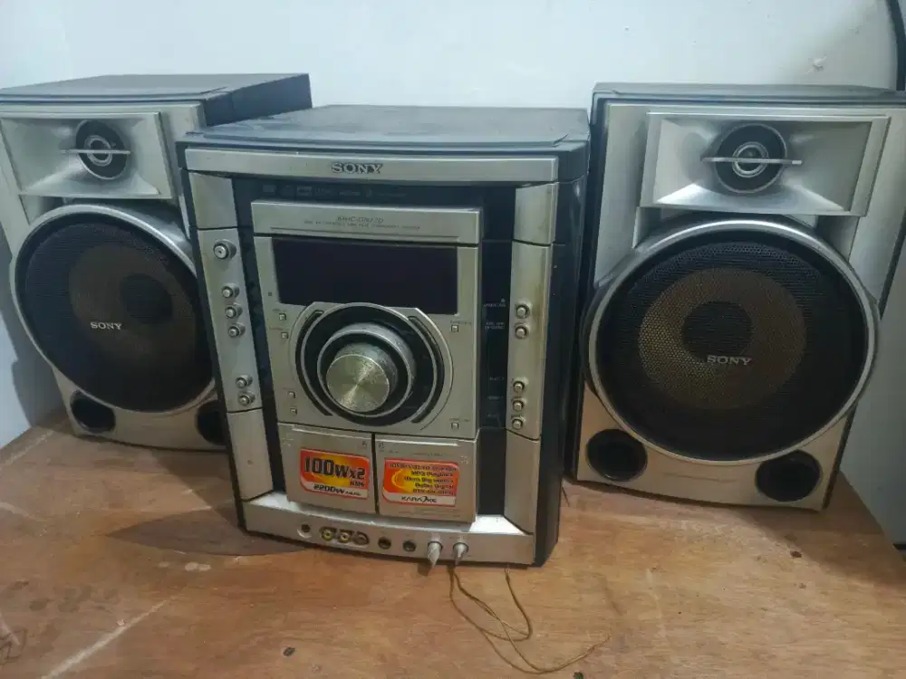 Audio compo sony