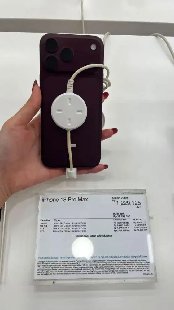 KREDIT HP IPHONE 18 PROMAX
