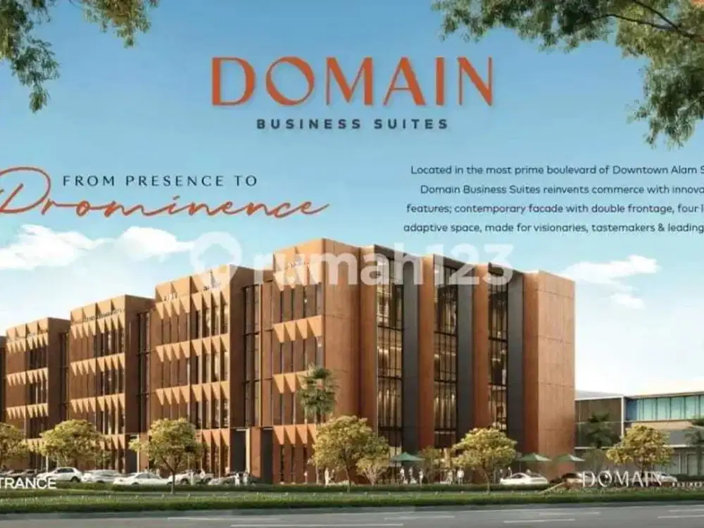Ruang Bisnis Mewah 4lantai Siap Pakai Di Alam Sutera Lokasi Bagus