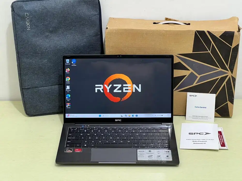 SPC Style 5 Ryzen 5-3500U RAM 8 SSD 256 GB 14 Inch FHD IPS Fullset